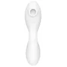 Satisfyer Stimulateur de clitoris connecté Curvy trinity 5+ Satisfyer Blanc